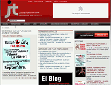 Tablet Screenshot of jeunestunisiens.com